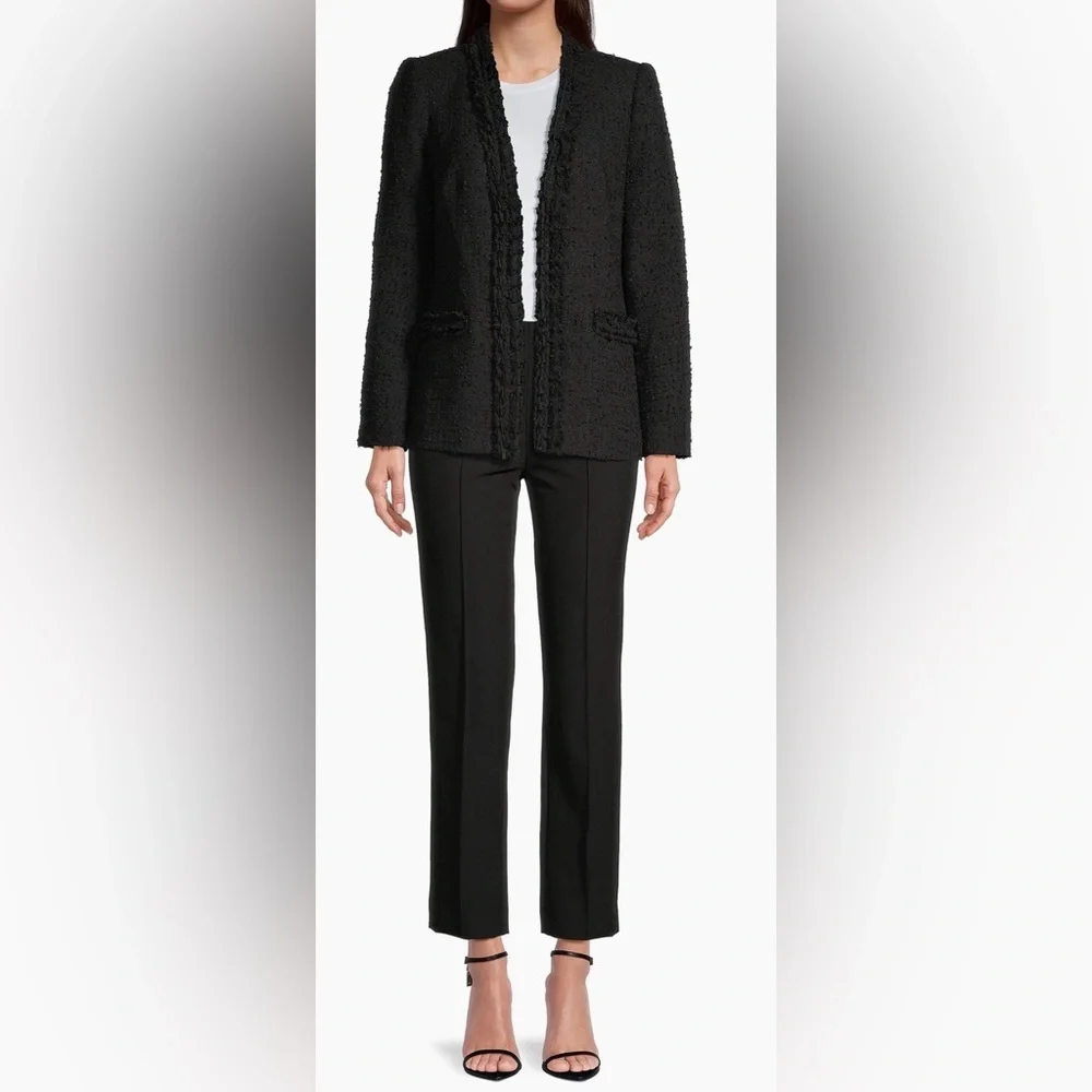 Kobi Halperin Closet Staple Tailored Trousers High Waist Minimal Chic NWT - Picture 2 of 6